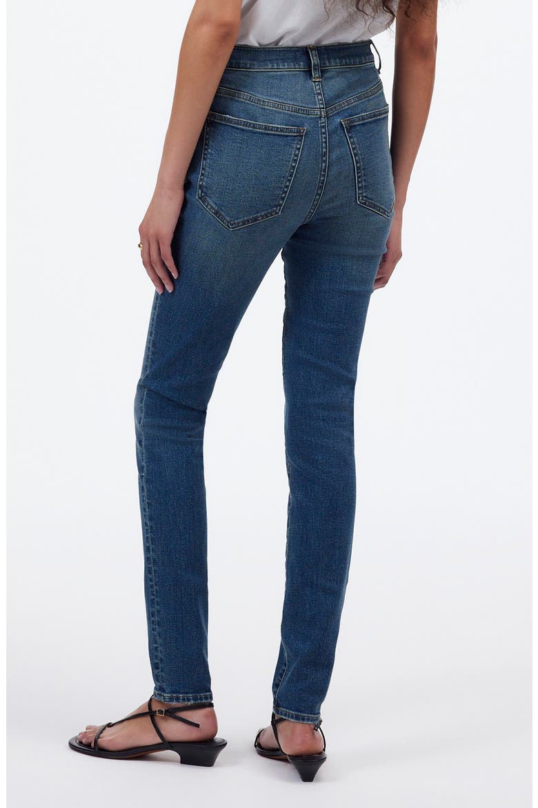 High Waist Skinny Jeans, Alternate, color, ROZ WASH