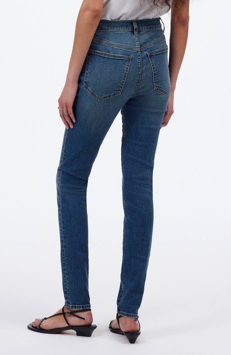 Madewell High Waist Skinny Jeans, Alternate, color, Roz Wash
