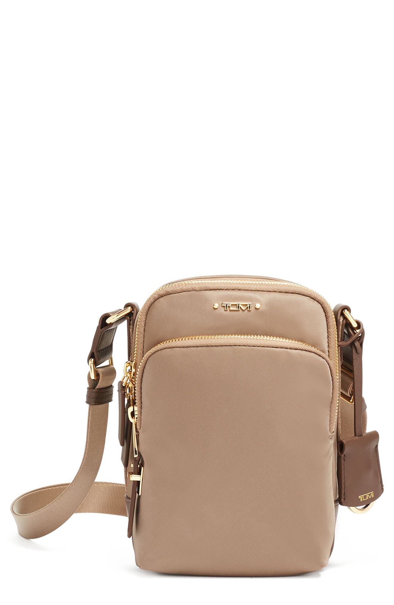 Voyageur Ruma Nylon Bag, Main, color, FOSSIL