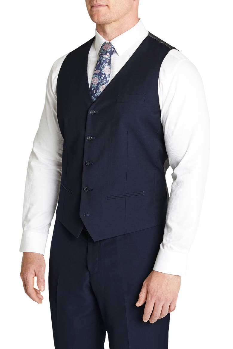 Ramond Waistcoat, Alternate, color, NAVY