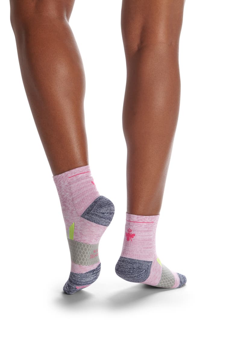 Bombas Randomfeed Running Ankle Socks, Alternate, color,