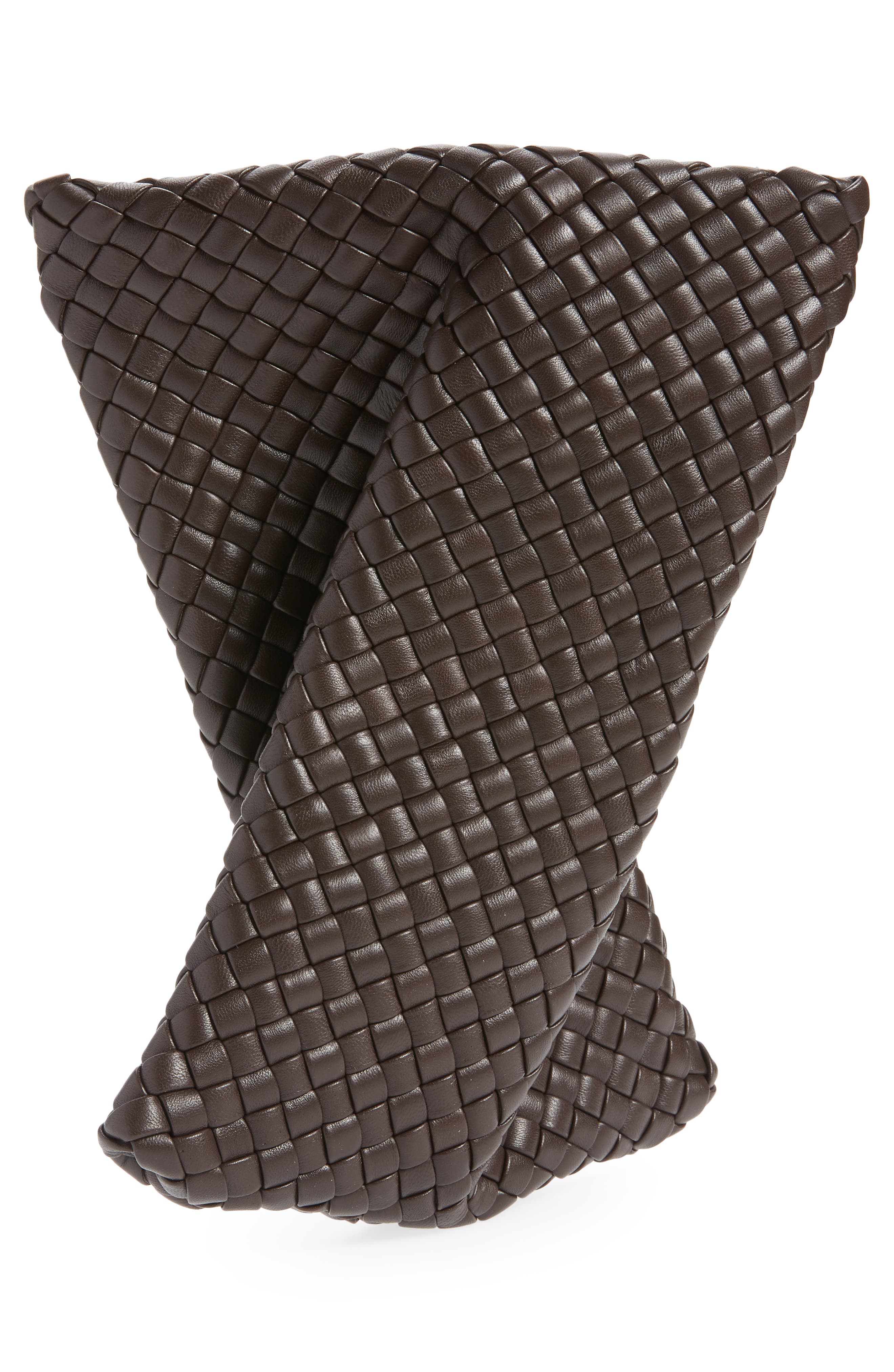 Bottega Veneta BV Crisscross Padded Intrecciato Leather Clutch, Alternate, color, 