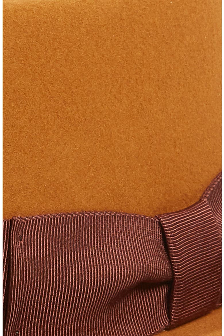 Darron Wool Felt Pork Pie Hat, Alternate, color, CARAMEL
