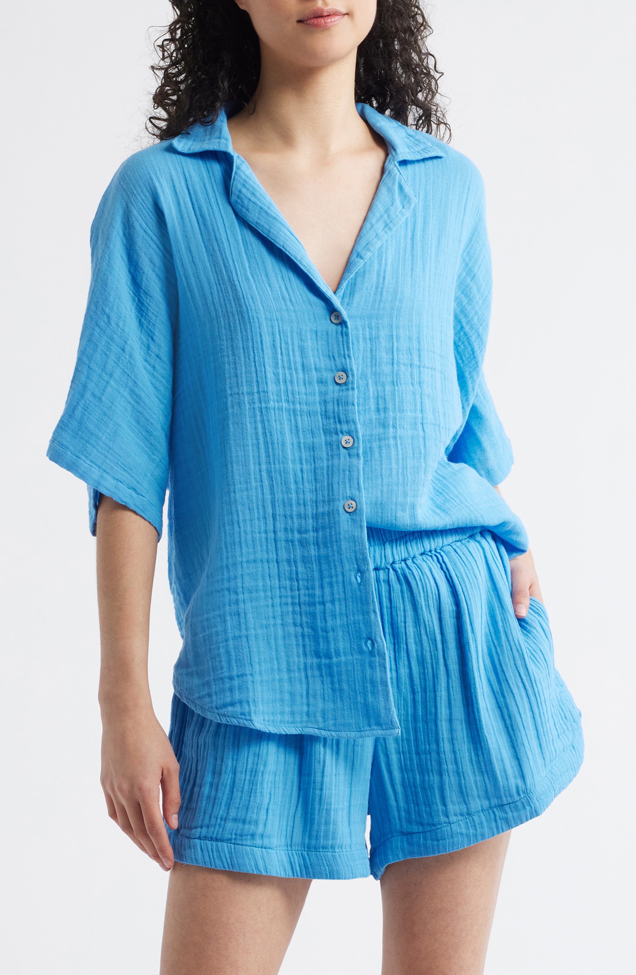 selected AZURE BLUE