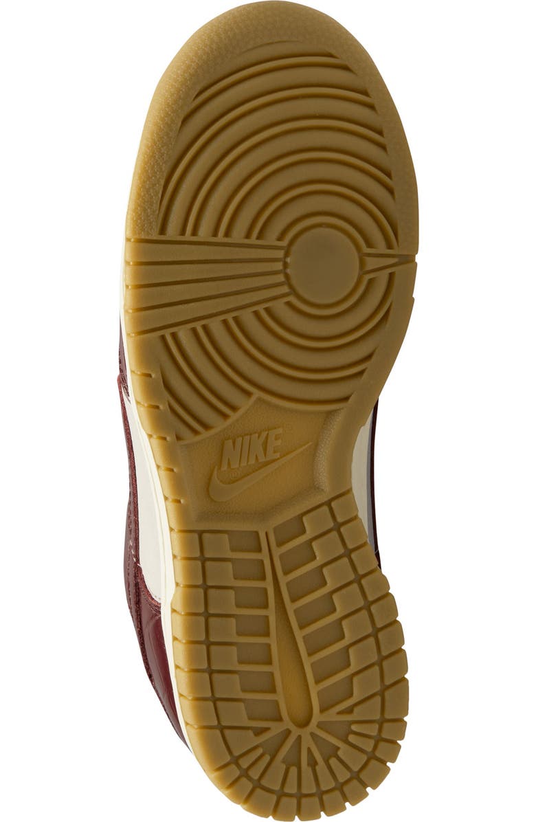 Nike Dunk Low LX Sneaker, Alternate, color, Phantom/ Dark Team Red/ Sail