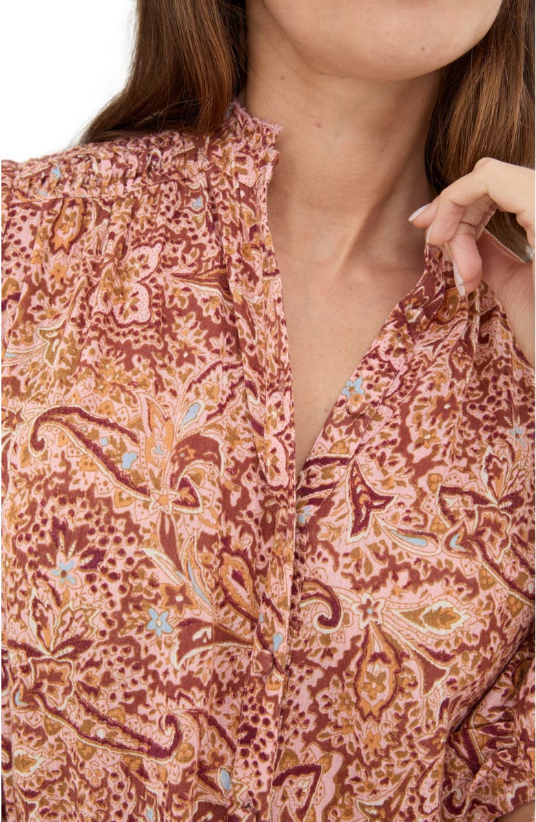 FatFace Women's Evelyn Wild Paisley Blouse, Alternate, color,