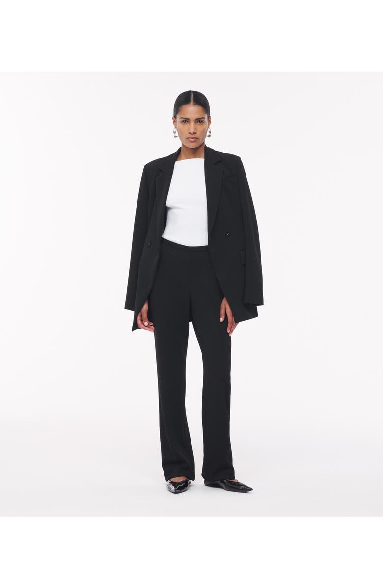 Another Tomorrow JERSEY PANT, Alternate, color, Black