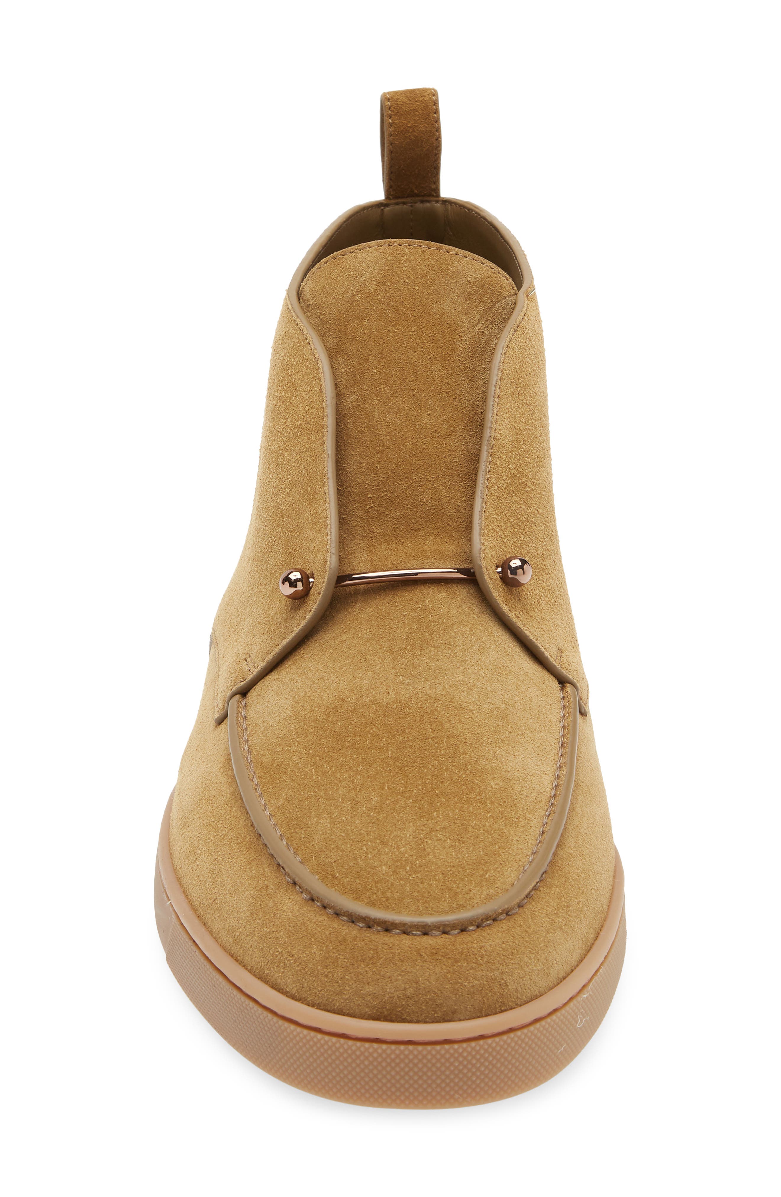 Christian Louboutin Chambeliss Chukka Boot, Alternate, color, Bronzo