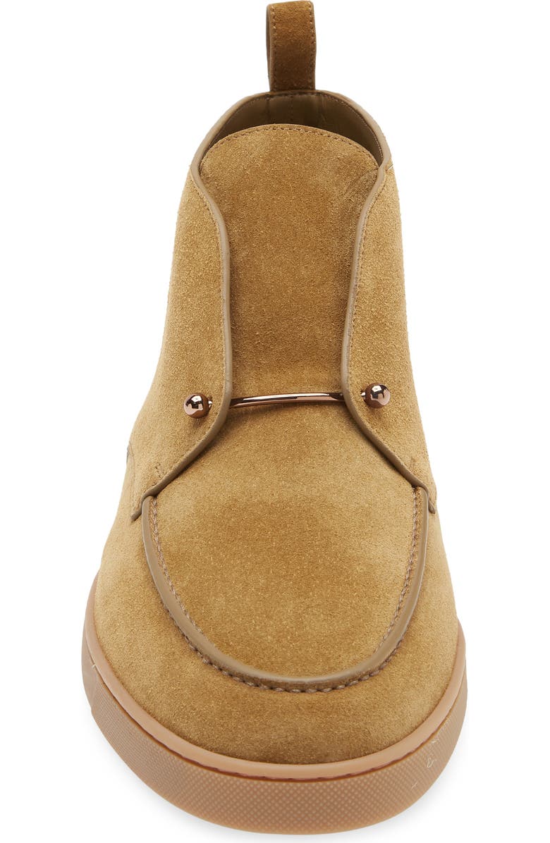 Christian Louboutin Chambeliss Chukka Boot, Alternate, color, Bronzo
