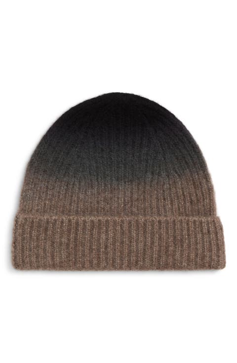Dip Dye Cashmere and Silk Beanie
