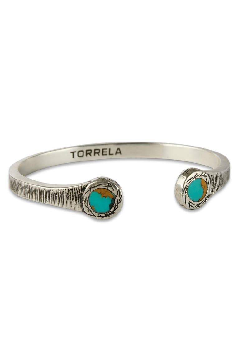 Avalon Turquoise Silver Bracelet, Main, color, Turquoise
