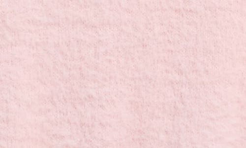 Walking On Sunshine Kids' Eyelash Short Sleeve Sweater In Pink