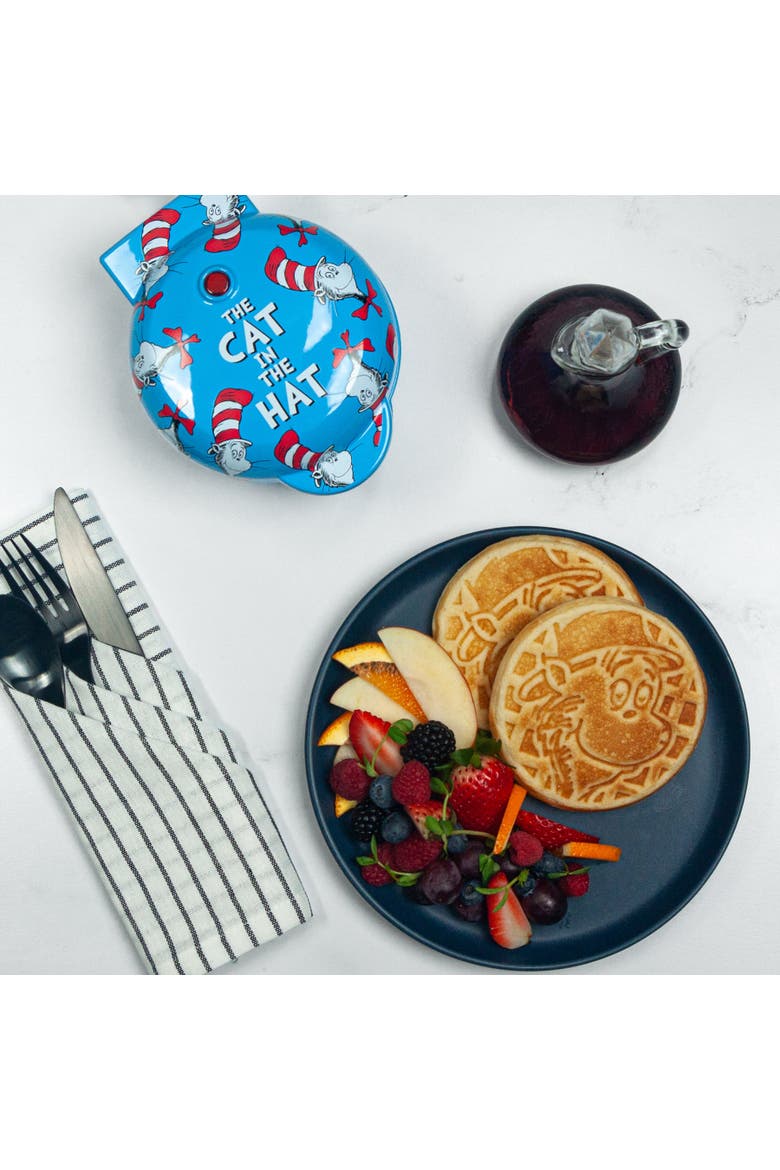 Cat In the Hat Mini Waffle Maker, Main, color, None