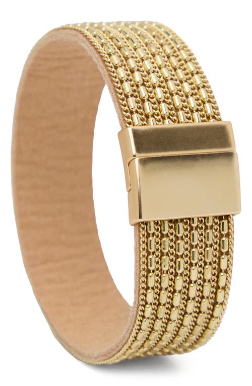 Saachi Multistrand Bracelet In Gold