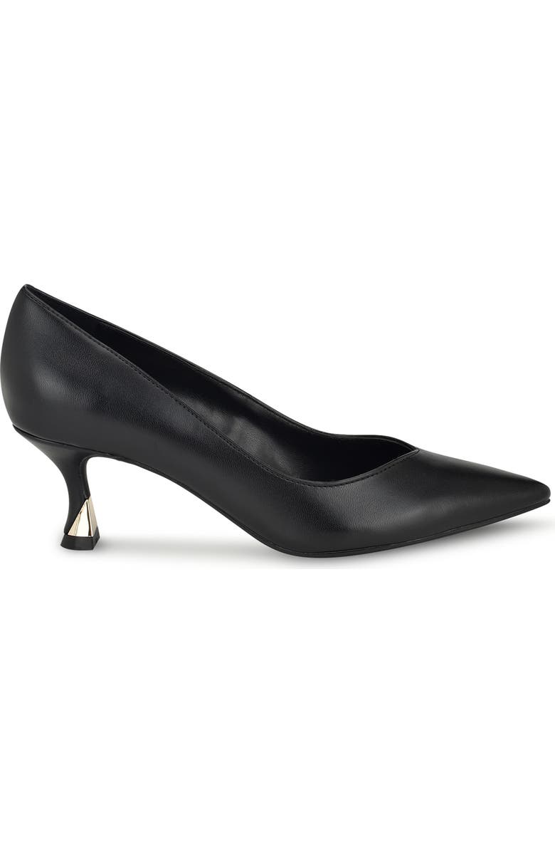 Nine West Andes Pump, Alternate, color, Black Smooth