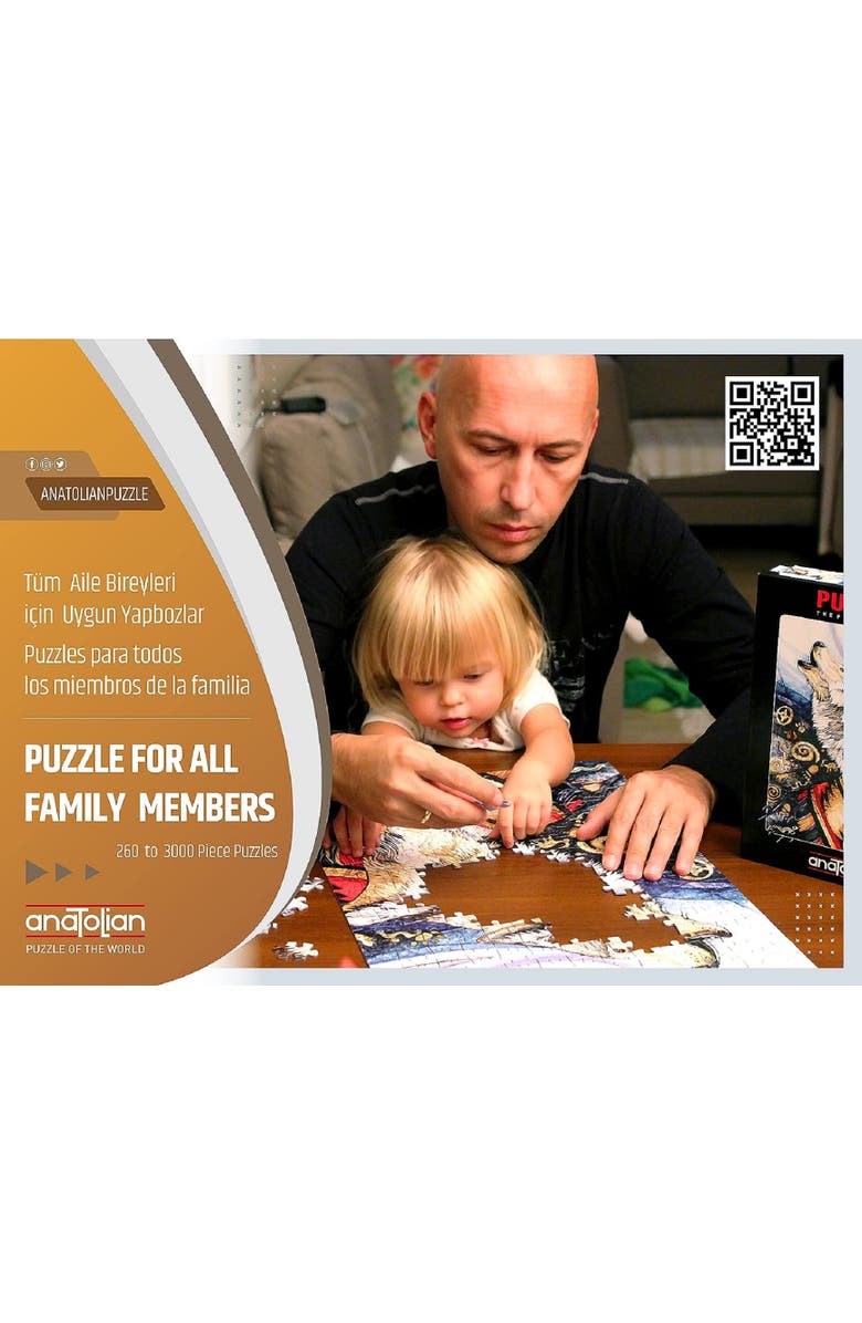 Anatolian Saccharine 1000 piece Jigsaw Puzzle for Adults, Alternate, color, Multicolor