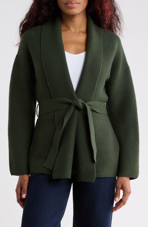 Belted Cardigan