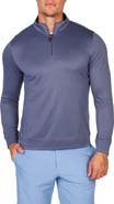 TailorByrd Modal Blend Quarter Zip Polo