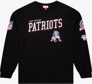 Mitchell & Ness Men's Mitchell & Ness Black New England Patriots Big & Tall Training Camp Long Sleeve T-Shirt