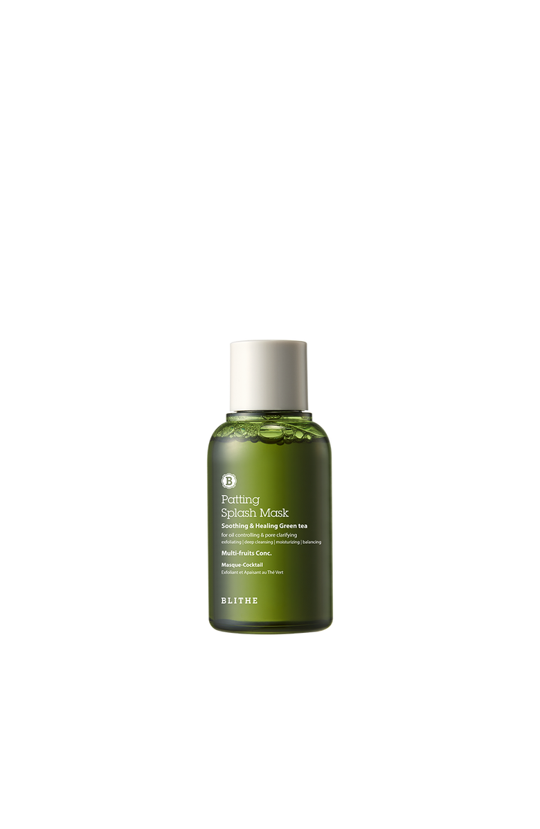 BLITHE Patting Splash Mask Soothing and Healing Green Tea, Main, color,