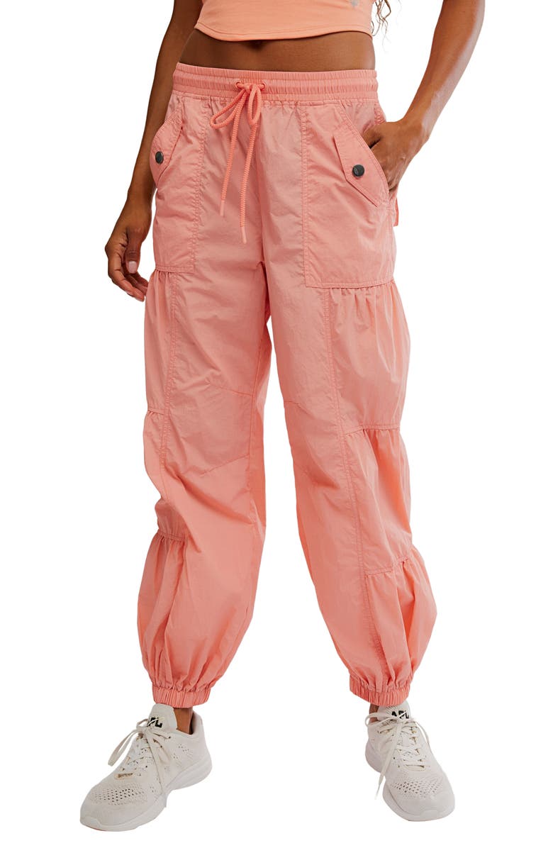 Free People FP Movement Set Me Free Pants, Main, color, Fruit Punch