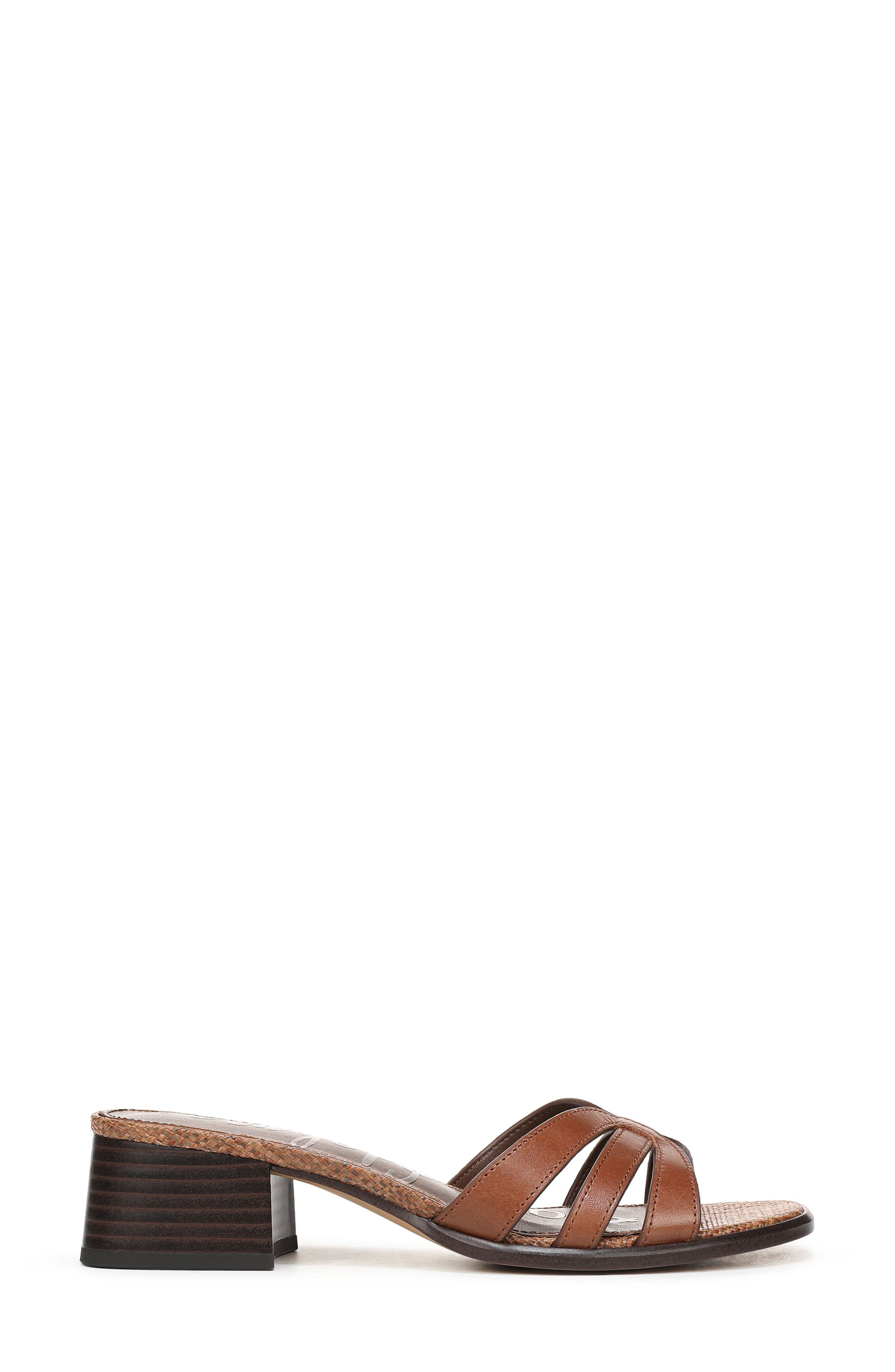 Farrin Block Heel Sandal, Alternate, color, COGNAC