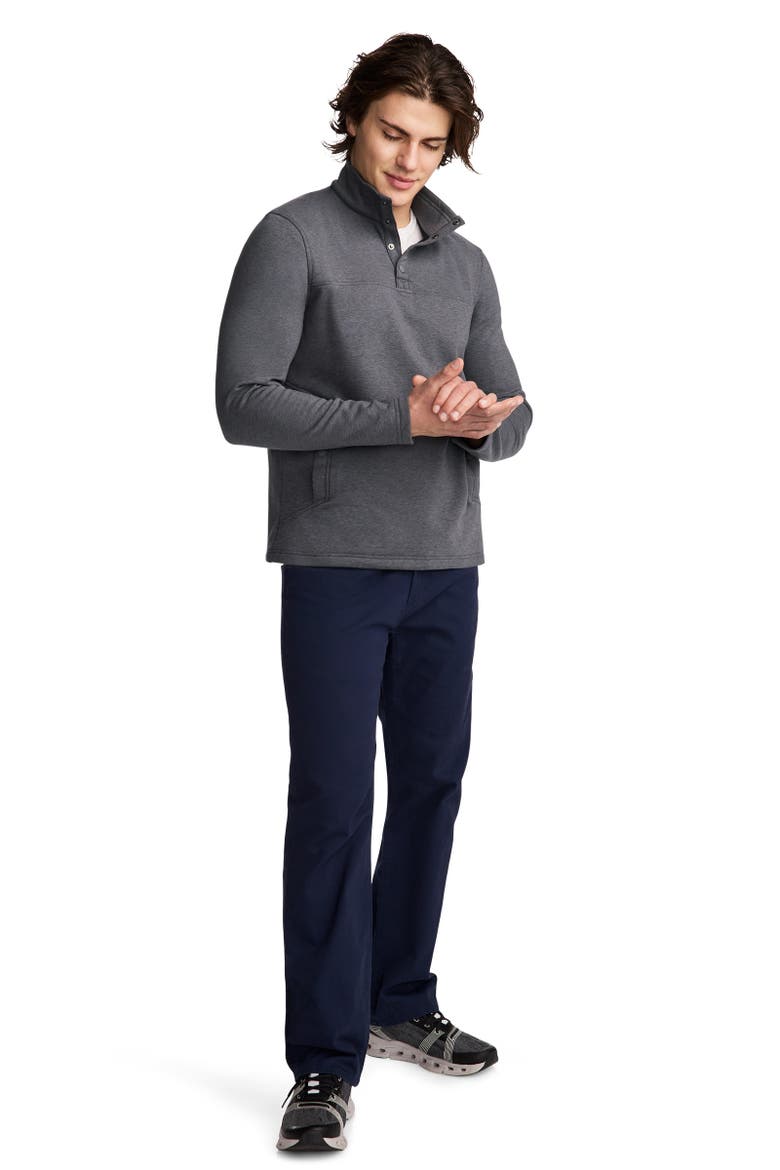 Outdoors by Luke Bryan Men's 1/4 Snap Pullover, Alternate, color, Battleship Grey