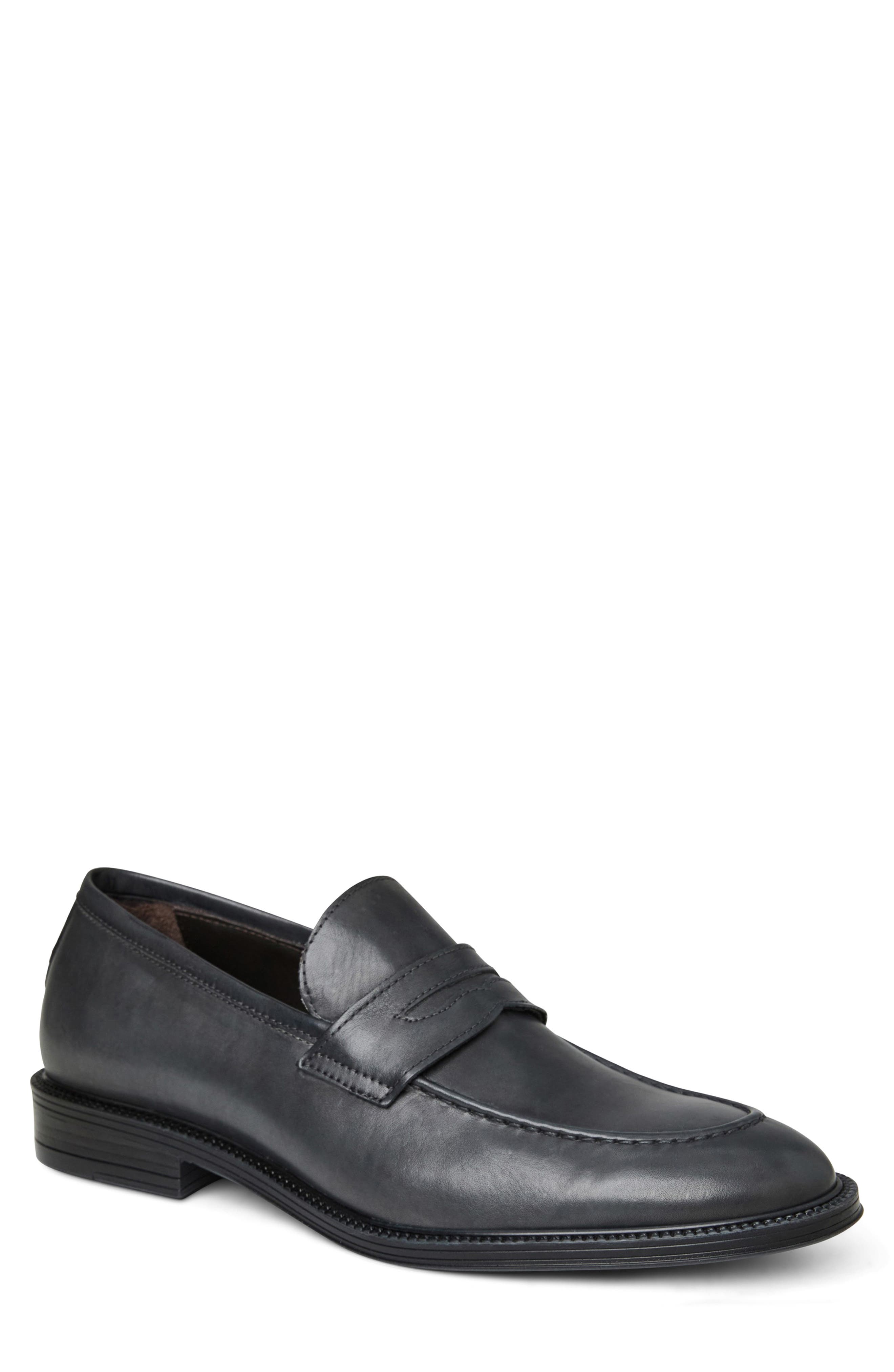 Bruno Magli Dorzano Penny Loafer, Main, color, Grey