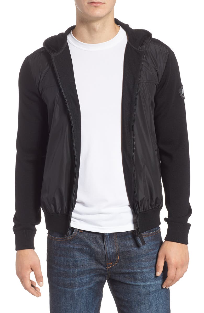 Canada Goose Black Label Windbridge Regular Fit Hooded Sweater Jacket, Main, color,