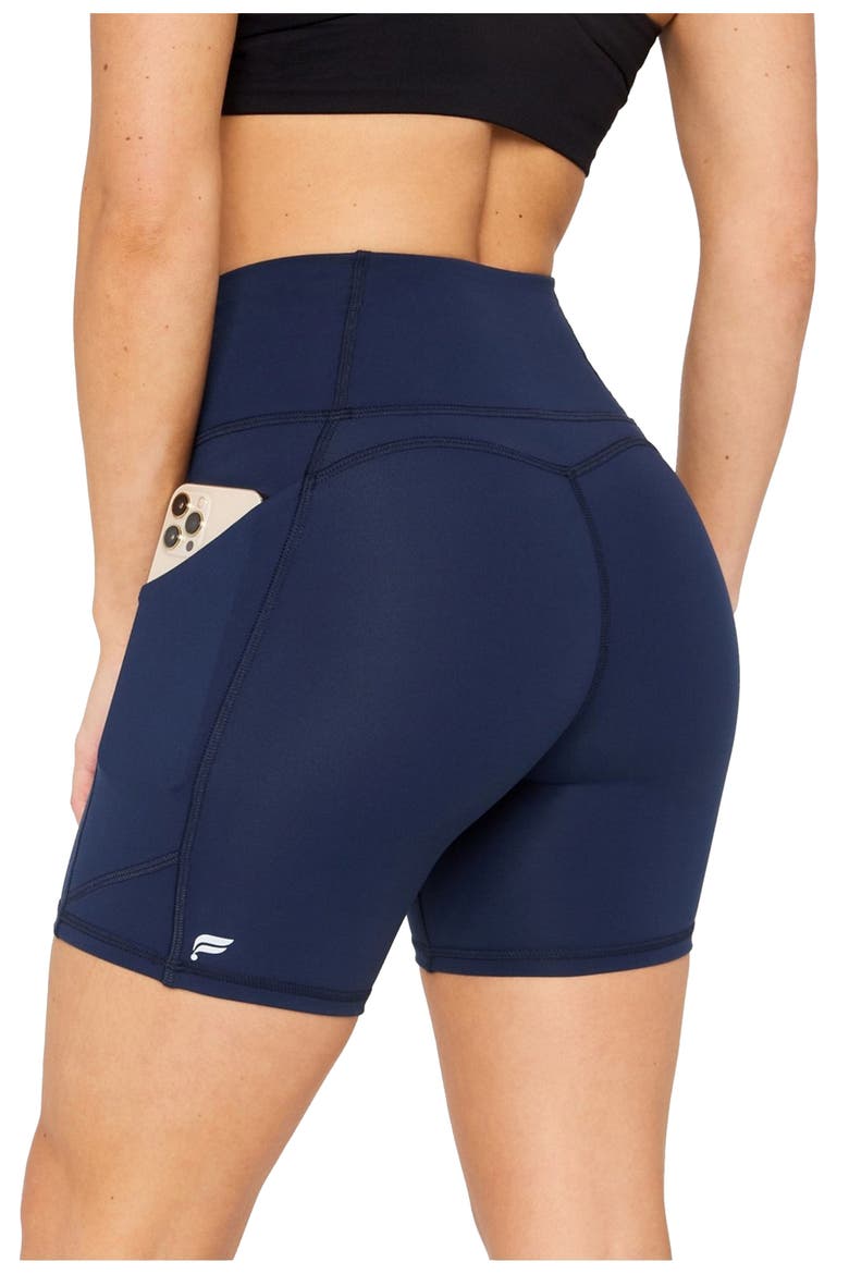 Women's Oasis PureLuxe High-Waisted 6'' Short, Main, color, Deep Navy