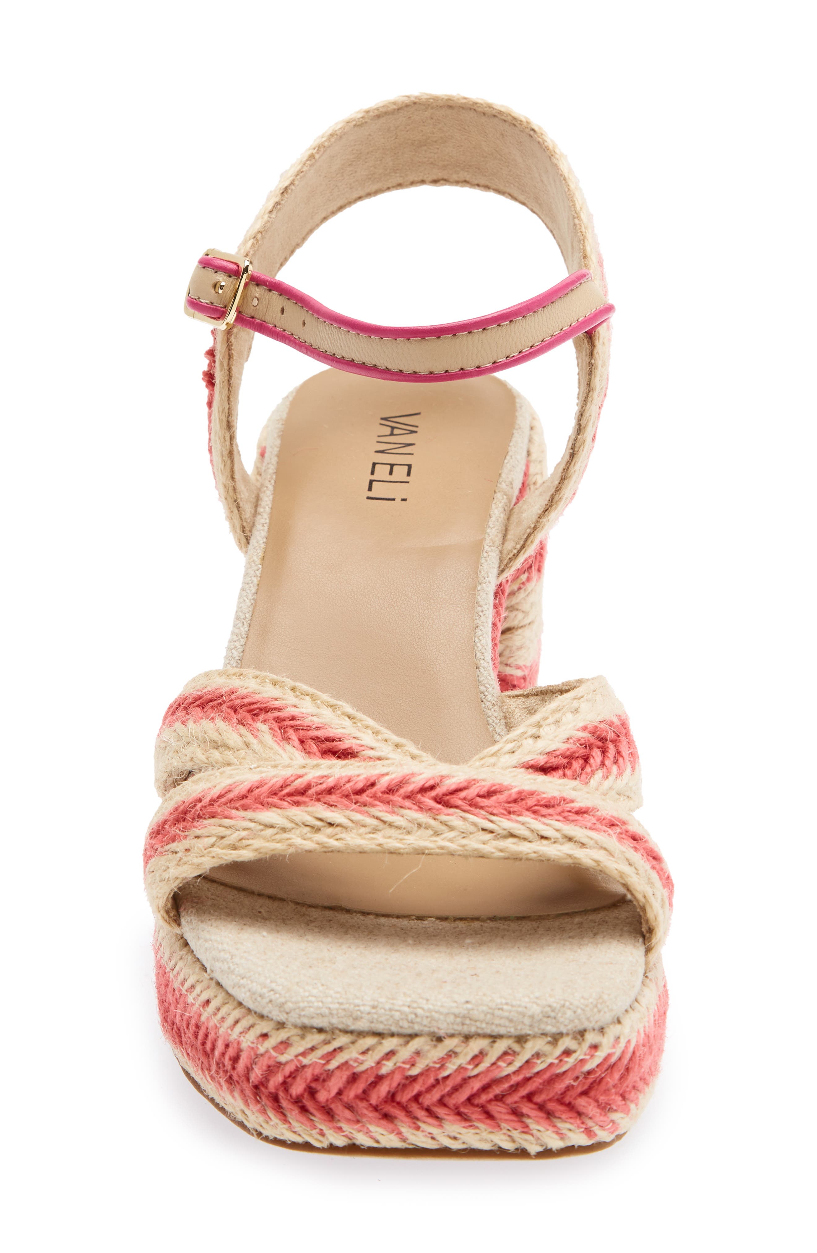Mahira Espadrille Sandal, Alternate, color, NATURAL/FUSHIA