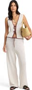 Onia Linen Knit Drawstring Pant