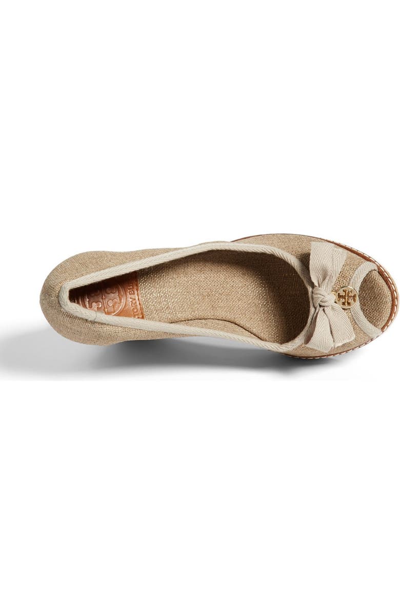Tory Burch 'Jackie' Espadrille Wedge, Alternate, color,