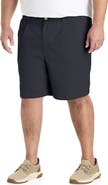 Harbor Bay by DXL Big & Tall Waist-Relaxer Pleated Shorts