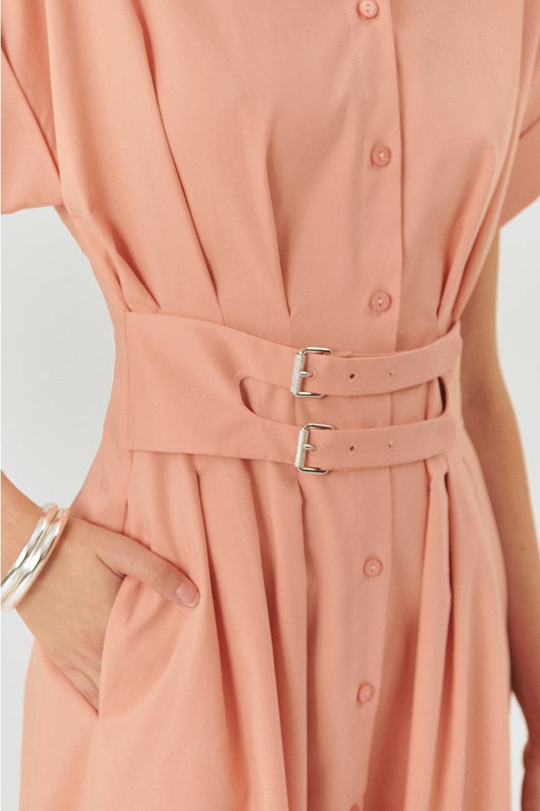 Samantha Midi Dress, Alternate, color, PINK
