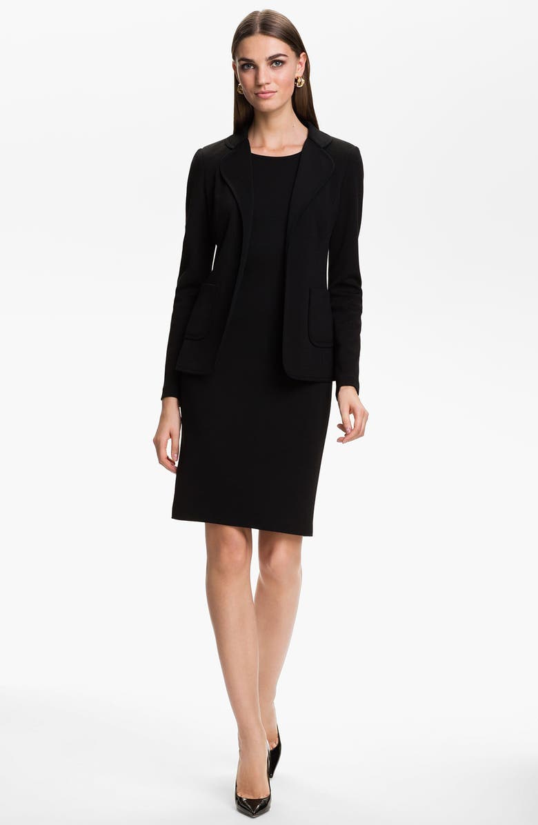 St. John Collection Milano Knit Sheath Dress, Alternate, color, 