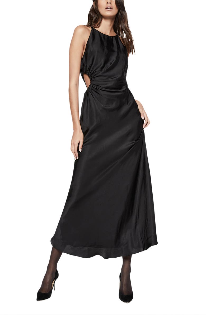 Bardot Chance Cutout Midi Dress, Main, color,