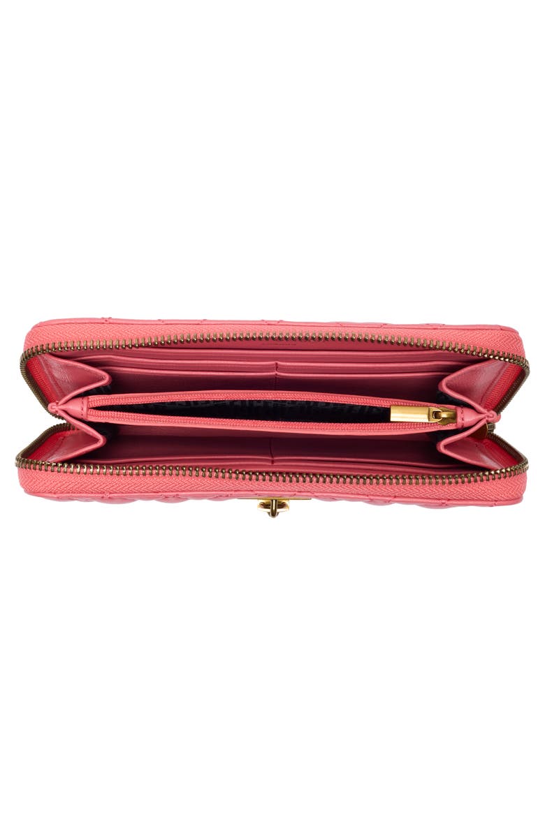 Kurt Geiger London Brixton Zip Wallet, Alternate, color, Open Pink