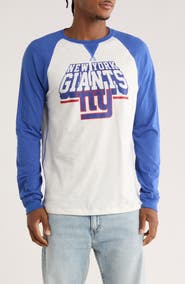 Junk Food NY Giants Raglan Sleeve Graphic T-Shirt