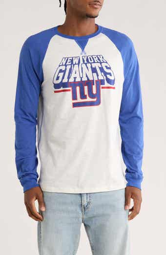 Junk Food NY Giants Raglan Sleeve Graphic T-Shirt