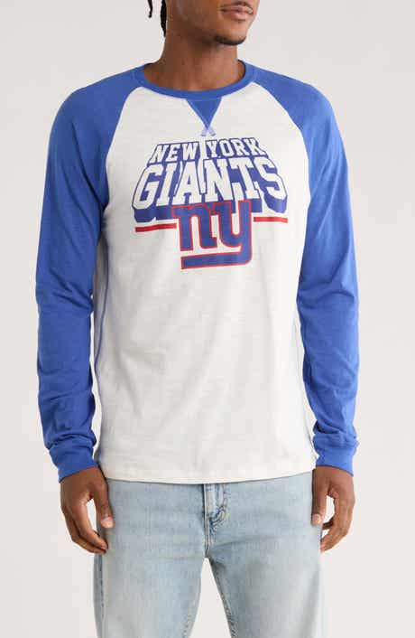 Junk Food NY Giants Raglan Sleeve Graphic T-Shirt