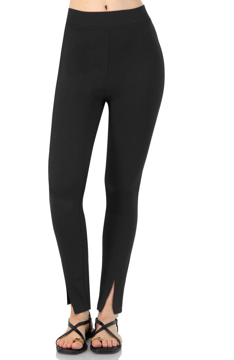 IVONNE Legging with Leg Slits, Main, color, Black