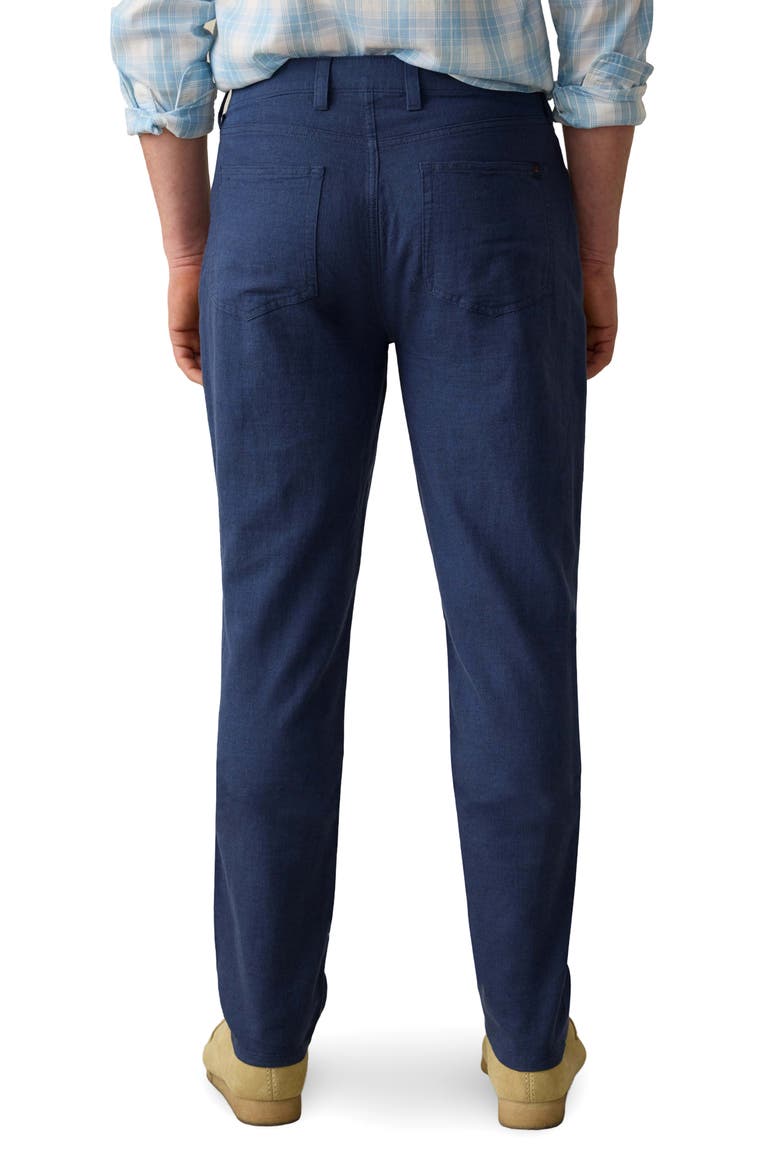 Movement Linen Blend Pants, Alternate, color, DEEP SEA NAVY