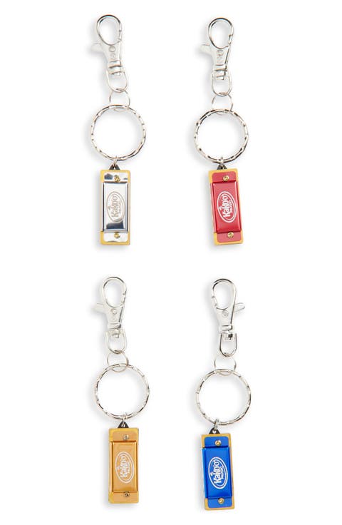 4-Pack Mini Harmonicas