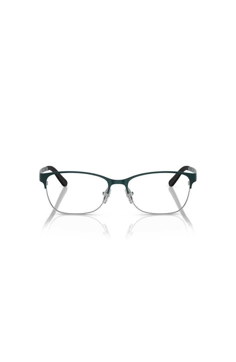 Vogue Eyewear 52mm Square optical glasses, Alternate, color, Green
