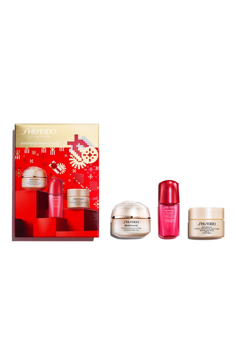Shiseido Benefiance Smooth Eyes Set (Limited Edition) $135 Value, Main, color, 