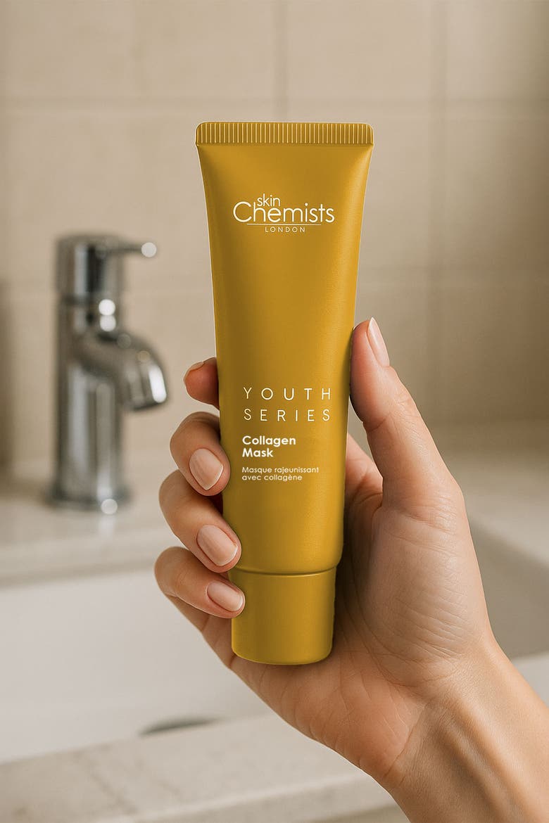 Youth Series 1% Collagen Mask 50ml for Loss of Firmness, Anti-Aging, Alternate, color, White