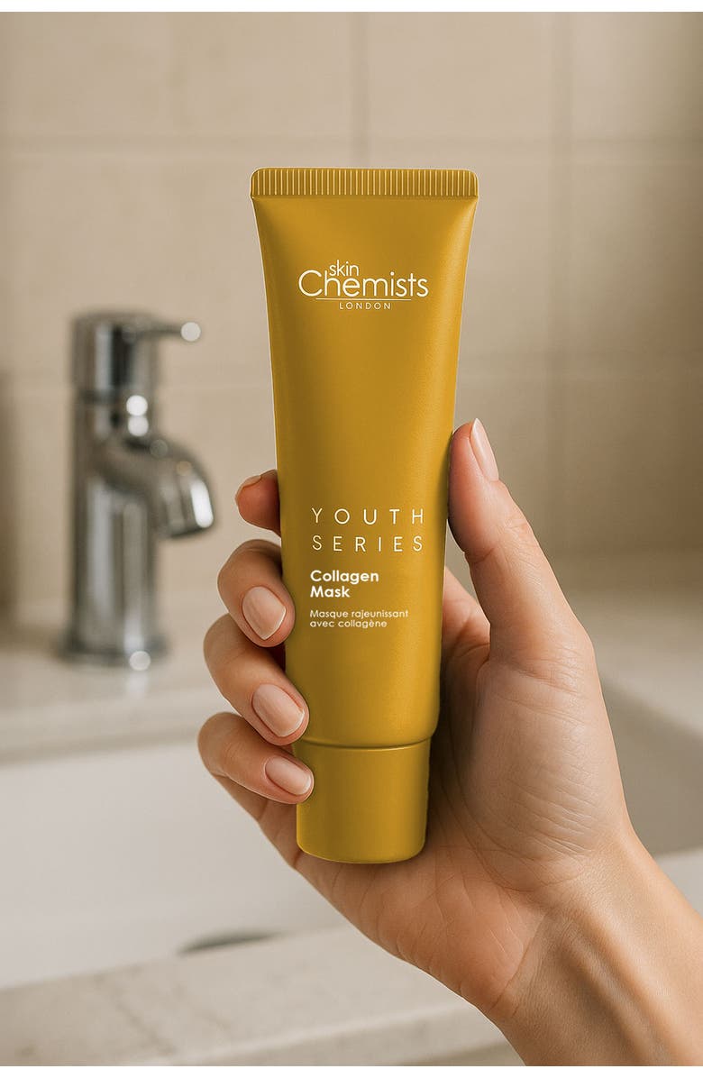 SKINCHEMISTS Youth Series 1% Collagen Mask 50ml, Alternate, color, White