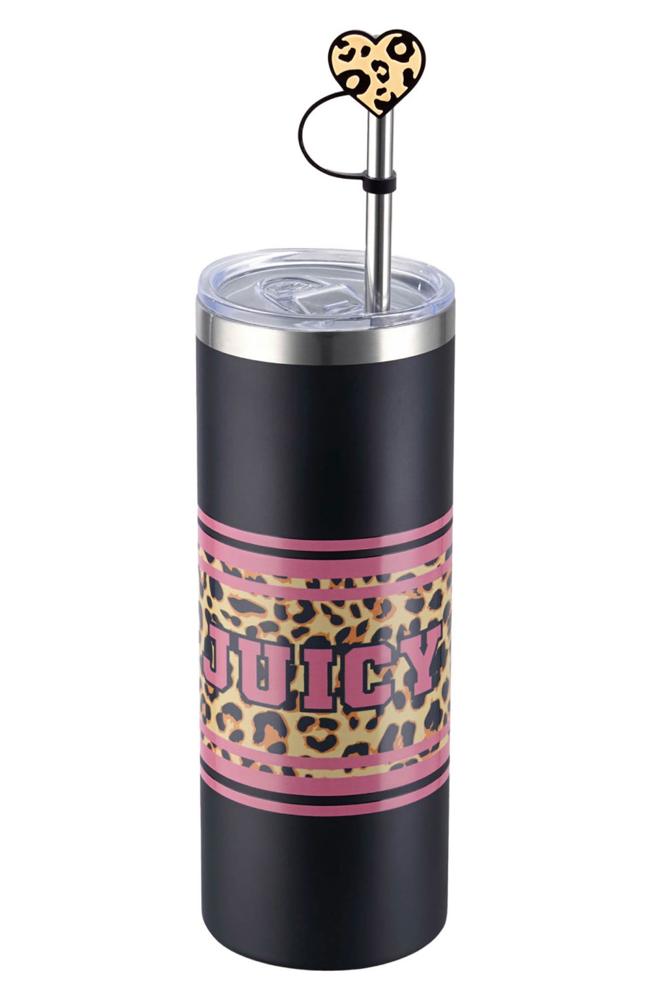 Juicy Couture 24-Ounce Glam Sip Water Bottle
