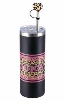 Juicy Couture 24-Ounce Glam Sip Water Bottle